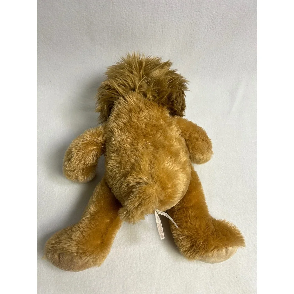 Safari Jungle Dan Dee Medium Brown Shaggy Mane Lion Plush Stuffed‎ Animal